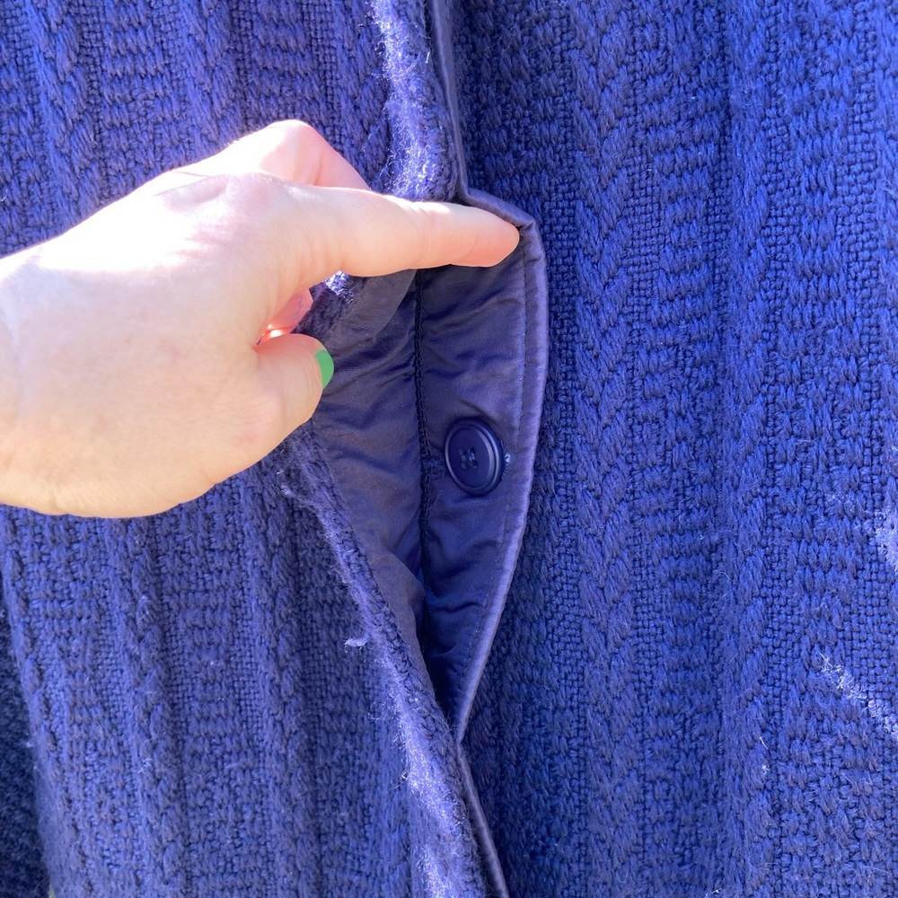 Boyne Valley Weavers Ireland handcrafted wool coat - Picture 4 of 11